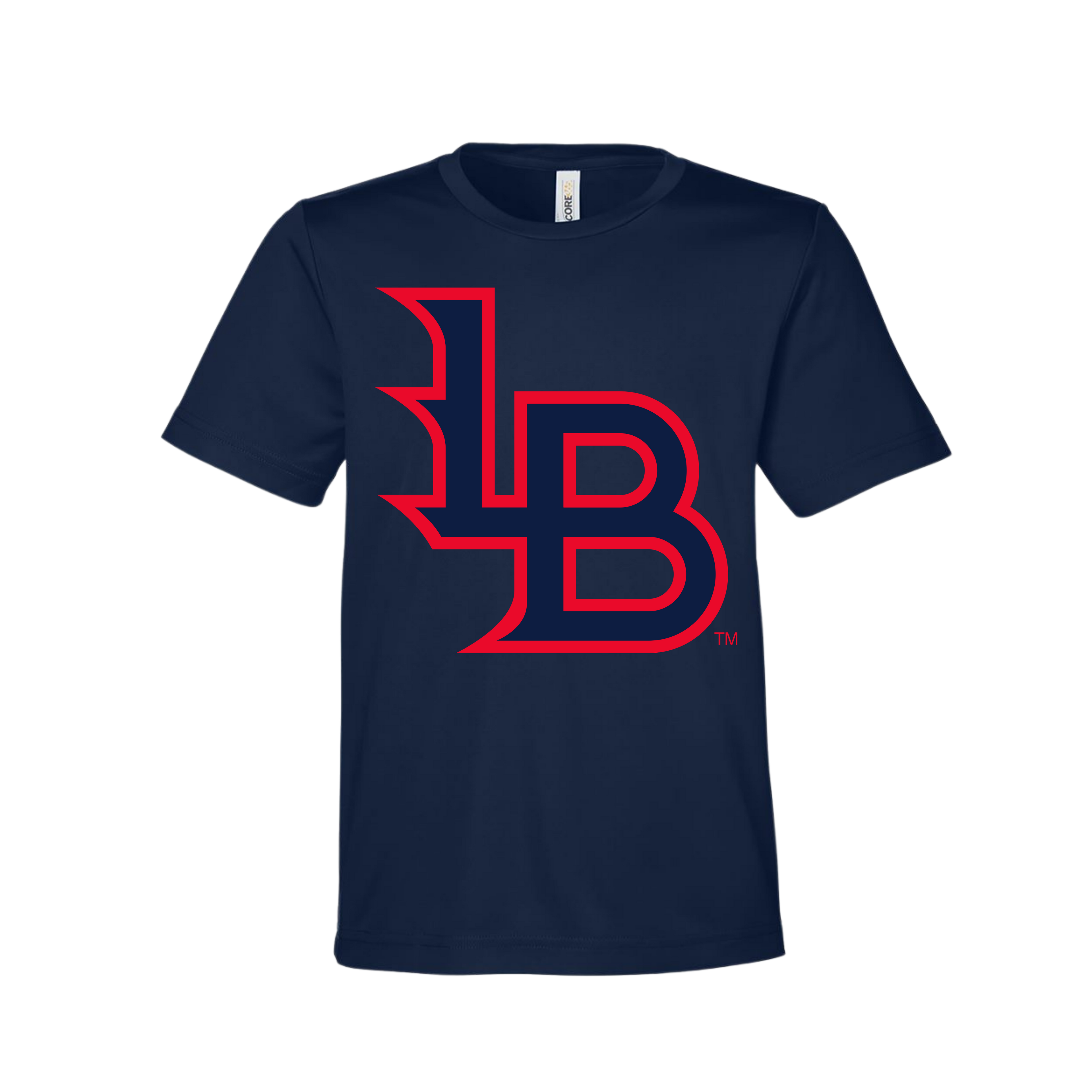 Louisville bats Dri fit tee