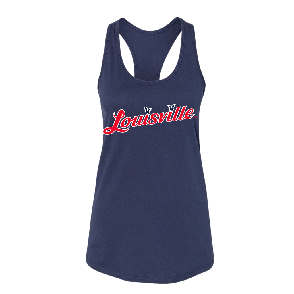 Louisville bats women's tank
