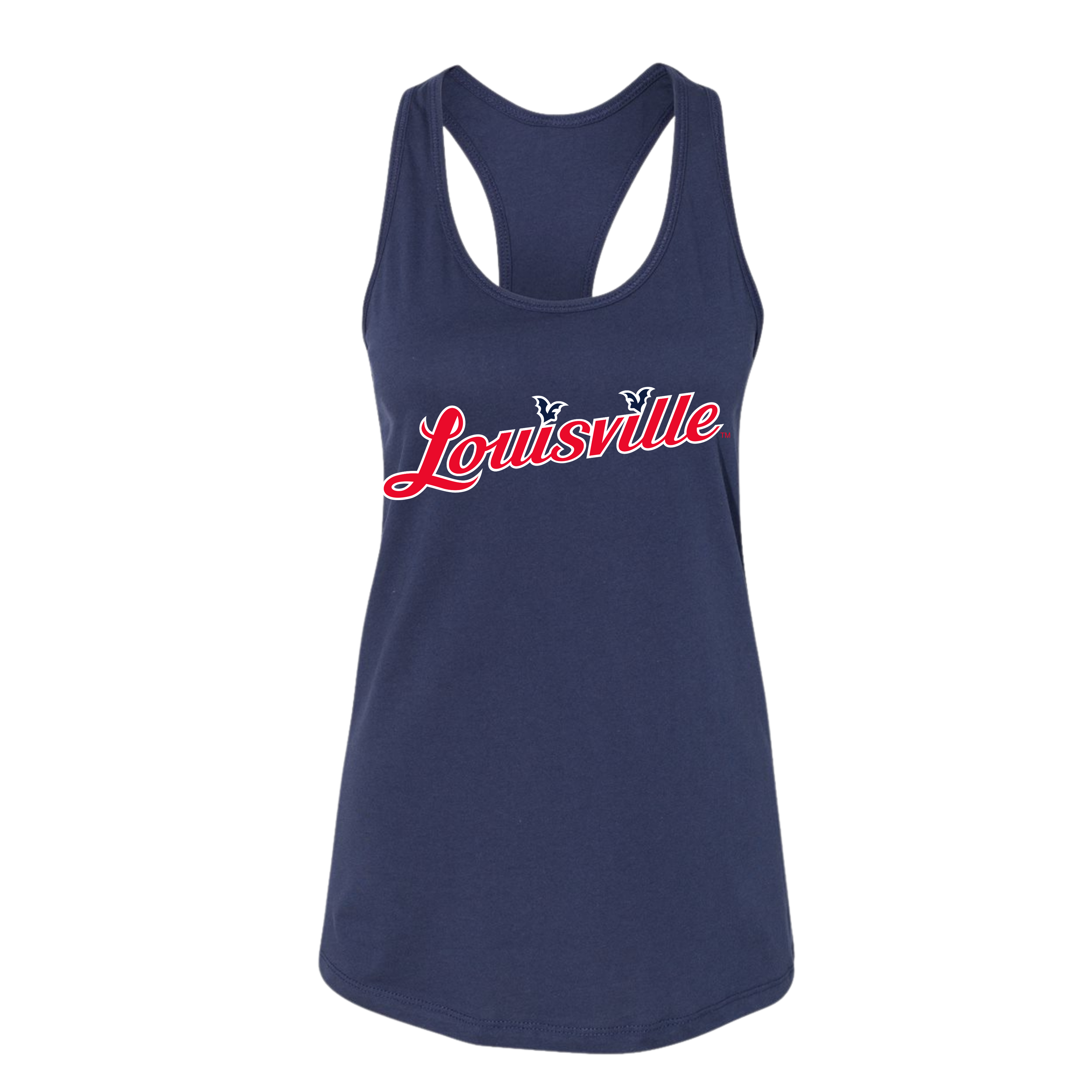 Louisville bats women's tank